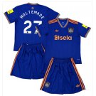 Kids WOLTEMADE #27 Newcastle United 3rd Third Shirt Jersey Kit 25-26 Youth Soccer Football 2025-2026