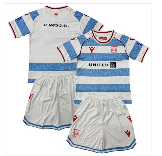 Kids Wrexham 3rd Third Shirt Jersey Kit 25-26 Youth Soccer Football 2025-2026