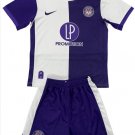 Kids Toulouse FC Home Shirt Jersey Kit 25/26 Youth Soccer Football 2025/2026