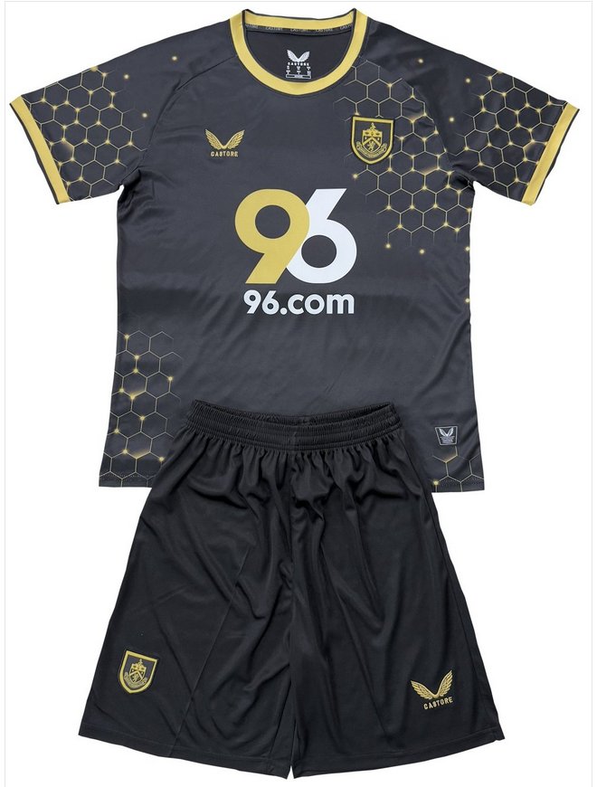 Kids Burnley 3rd Third Shirt Jersey Kit 25/26 Youth Soccer Football 2025/2026