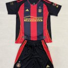 Kids Atlanta United FC 2025 Home Black Kits Shirt Youth Jersey With Shorts