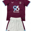 Kids Burnley FC Home Shirt Jersey Kit 25-26 Youth Soccer Football 2025-2026