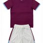 Kids Burnley FC Home Shirt Jersey Kit 25-26 Youth Soccer Football 2025-2026