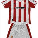 Kids Sporting De Gijon Home Shirt Jersey Kit 25/26 Youth Soccer Football 2025/2026