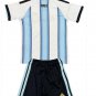 Kids Argentina Home World Cup Shirt Jersey Kit 26-27 Youth Soccer Football 2026-2027