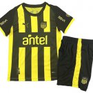 Kids CA Penarol Home Shirt Jersey Kit 26-27 Youth Soccer Football 2026-2027
