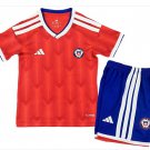 Kids Chile Home World Cup Shirt Jersey Kit 26-27 Youth Soccer Football 2026-2027