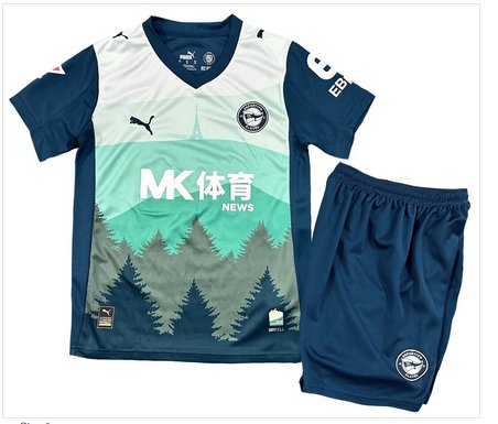Kids Deportivo Alaves 3rd Third Shirt Jersey Kit 25-26 Youth Soccer Football 2025-2026