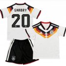 Kids GNABRY #20 Germany Home World Cup Shirt Jersey Kit 26-27 Youth Soccer Football 2026-2027
