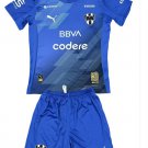 Kids Monterrey Rayados 3rd Third Shirt Jersey Kit 25-26 Youth Soccer Football 2025-2026