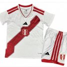 Kids Peru Home World Cup Shirt Jersey Kit 26-27 Youth Soccer Football 2026-2027