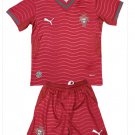 Kids Portugal Home World Cup Shirt Jersey Kit 26-27 Youth Soccer Football 2026-2027