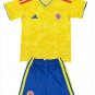 Kids SANCHEZ #23 Colombia Home World Cup Shirt Jersey Kit 26-27 Youth Soccer Football 2026-2027