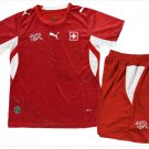 Kids Switzerland Home World Cup Shirt Jersey Kit 26-27 Youth Soccer Football 2026-2027