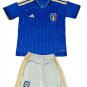 Kids TONALI #8 Italy Home World Cup Shirt Jersey Kit 26-27 Youth Soccer Football 2026-2027