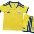 Kids Ukraine Home World Cup Shirt Jersey Kit 26-27 Youth Soccer Football 2026-2027