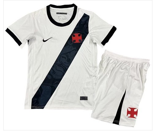 Kids CR Vasco da Gama Away Shirt Jersey Kit 26-27 Youth Soccer Football 2026-2027