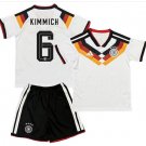 Kids KIMMICH #6 Germany Home World Cup Shirt Jersey Kit 26-27 Youth Soccer Football 2026-2027