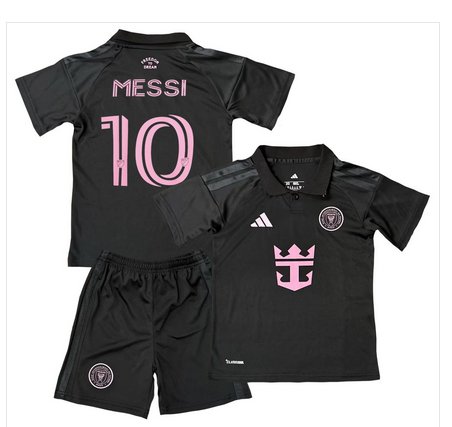 Kids MESSI #10 Inter Miami Away Shirt Jersey Kit 26-27 Youth Soccer Football 2026-2027