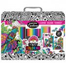 Cra-Z-Art Timeless Creations Multicolor Adult Coloring Drawing Set, Beginner to Expert