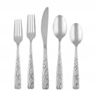 Cambridge Roam Sand 45-Piece Stainless Steel Flatware Set & Hostess Set (Service for 8)