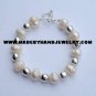 .950 Silver Bracelet with River Pearls *EMAIL SIZE FOR AVAILABILITY AND PRICE*