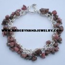 .950 Silver Bracelet with Clorodosite *EMAIL SIZE FOR AVAILABILITY AND PRICE*