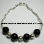 .950 Silver Bracelet with Black Onyx *EMAIL SIZE FOR AVAILABILITY AND PRICE*