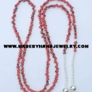 .950 Silver Necklace with Huayruro Seeds *EMAIL SIZE FOR AVAILABILITY AND PRICE*