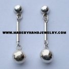 .950 Pure Silver Earrings (No. 8)