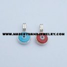 .950 Silver Pendant with Murano