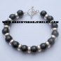 .950 Silver Bracelet with Black Onyx *EMAIL SIZE FOR AVAILABILITY AND PRICE*