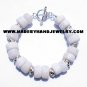 .950 Silver Bracelet with Huamanga Stone *EMAIL SIZE FOR AVAILABILITY AND PRICE*