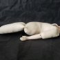 Pinkie Bisque Porcelain Vintage Colonial Girl Pink Bonnet Yield House Doll Kit