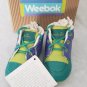Retro Weebok Vtg 1990s Unisex Newborn Sneakers Reebok High Top Baby Bootie Shoes