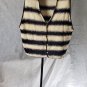 1990s Multicolor Button Sweater Vest Men XL Vtg Structure Striped Knit Cardigan