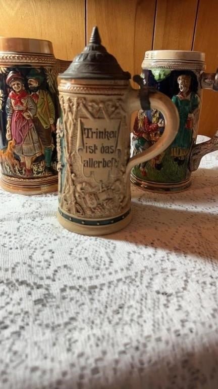 German Beer Steins