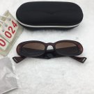 Punk Holiday Brown Frame Oval Lens Sunglasses Free shipping 140
