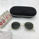 Punk Holiday Gold Frame Round lens Sunglasses Free shipping 387