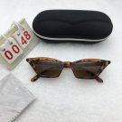 Punk Holiday Leopard Frame Cat Eyes lens Sunglasses Free shipping 602