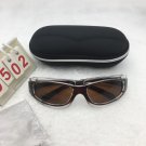 Punk Outdoor Sports Riding Futuristic Brown Frame Cat Eyes Lens Sunglasses Free shipping 504