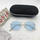 SteamPunk Gold Metal Frame Sunglasses Free shipping 106