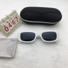 White Frame Sunglasses Free shipping