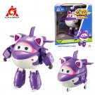 Crystal_Super Wings 5 Inches Transforming Jett Dizzy Donnie Deformation Airplane Robot Action Figure