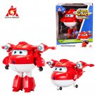Supercharged Jett_Super Wings 5 Inches Transforming Jett Dizzy Donnie Deformation Airplane Robot Act
