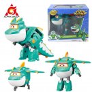 Tino_Super Wings 5 Inches Transforming Jett Dizzy Donnie Deformation Airplane Robot Action Figures T