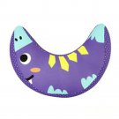 violet S_Baby Pillow For Car Safety Seat Kids Neck Cushion Moon Shape Children Head Protection Sleep