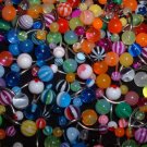Set of 10 Belly Ring Curves 14G  *FREE SHIP*