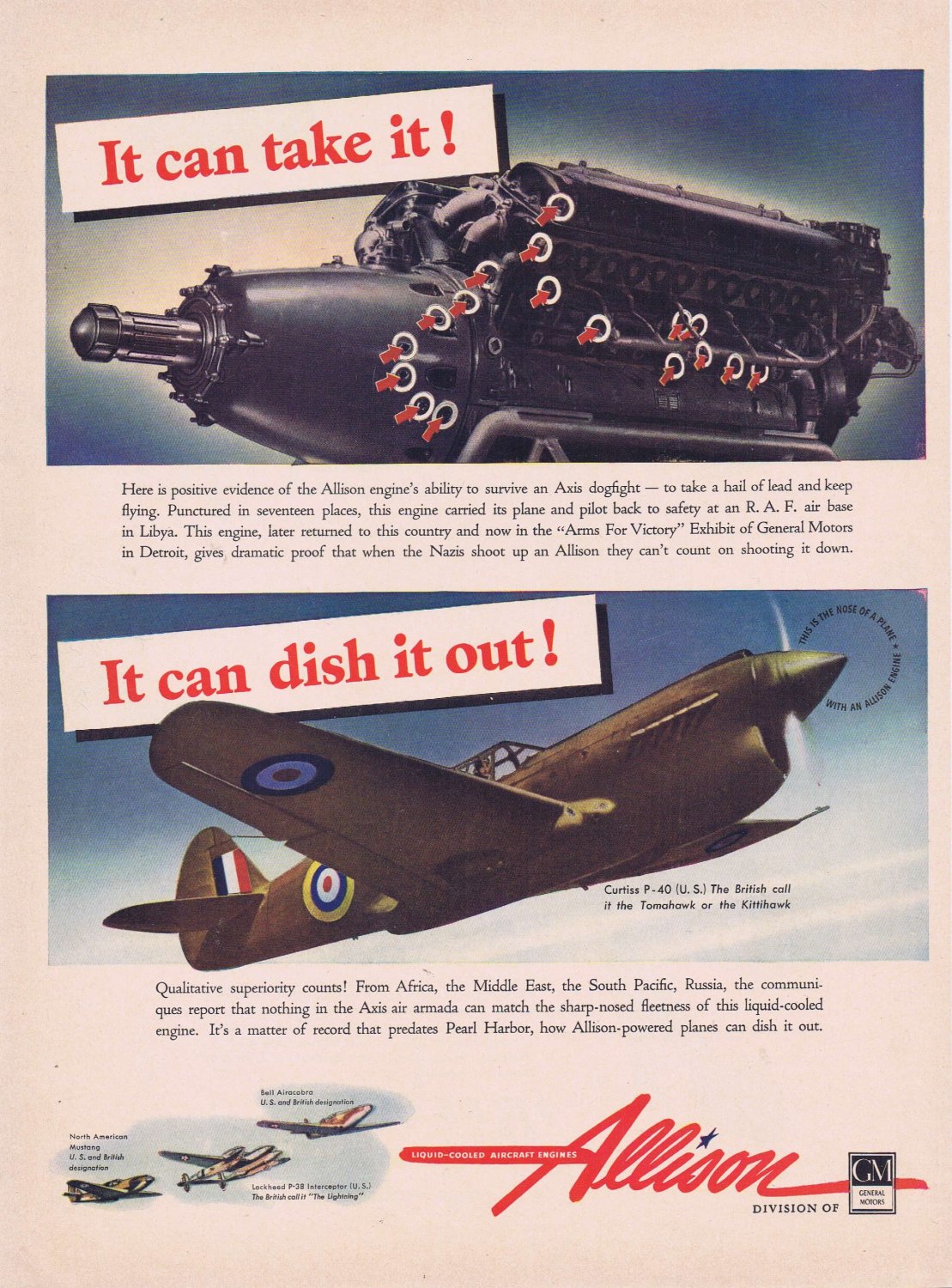 1942-ww2-allison-aircraft-engines-original-vintage-advertisement-with