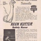 Keen Kutter Safety Razor 1910 Original Vintage Advertisement with Prices and Pictures